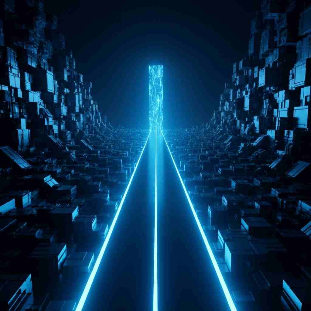 Banner for IT consulting services showing a consultant planning a tech roadmap.